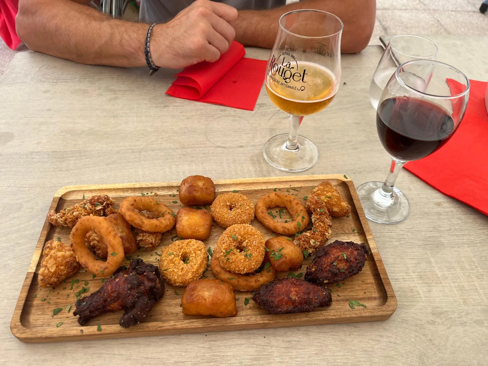 Plat gourmand préparé au bistrot